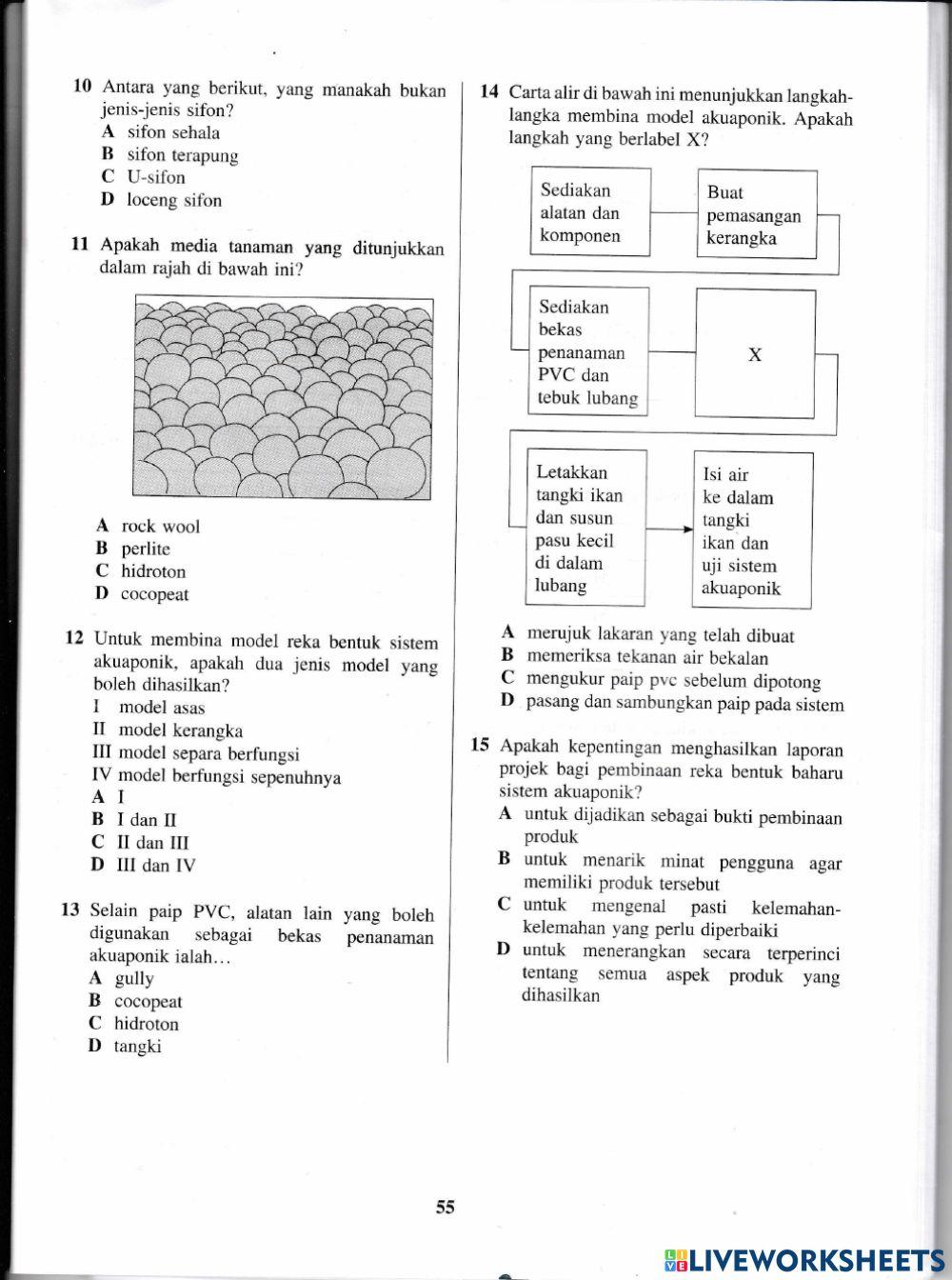 Reka bentuk akuaponik