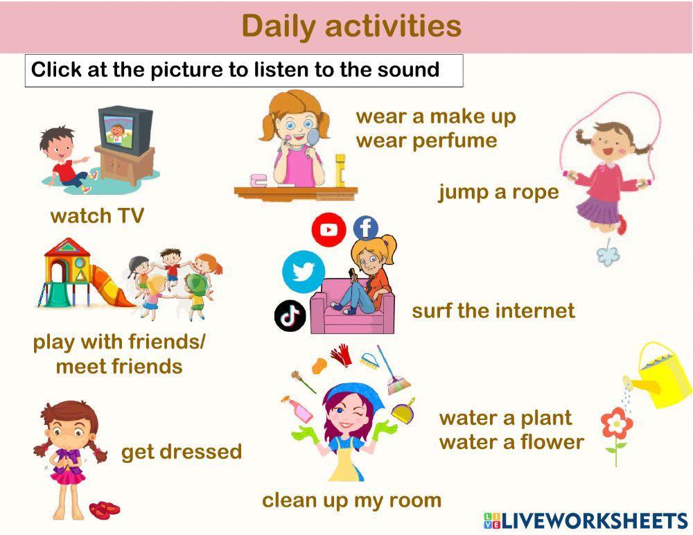 Daily routine - EBOOK