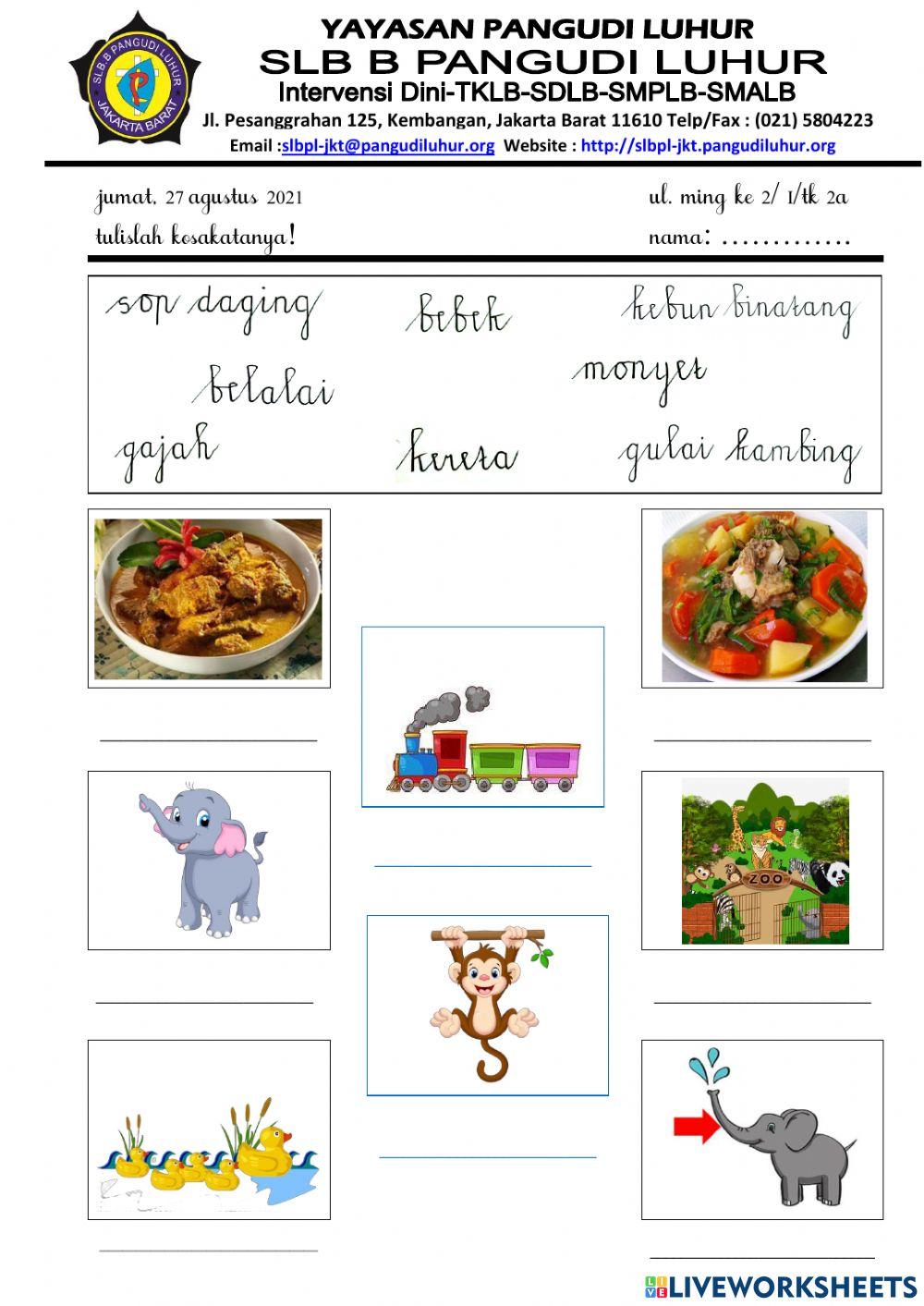 Ulangan mingguan ke 2