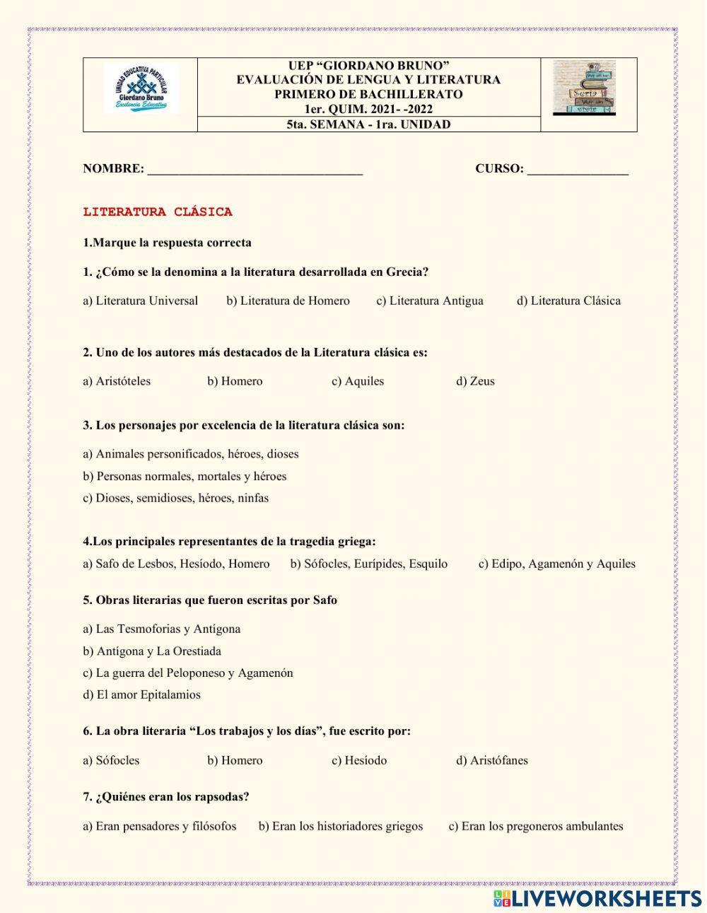 (A5) 5ta.Sem. 1Un. 1ro.BGU Lengua y Literatura