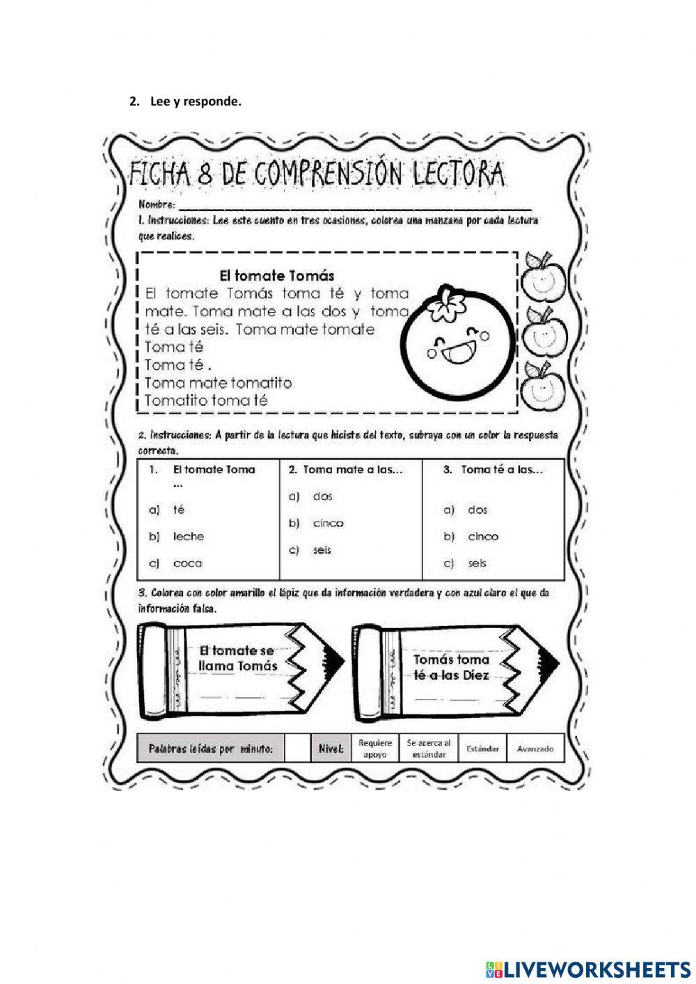 Evaluacion de comunicación