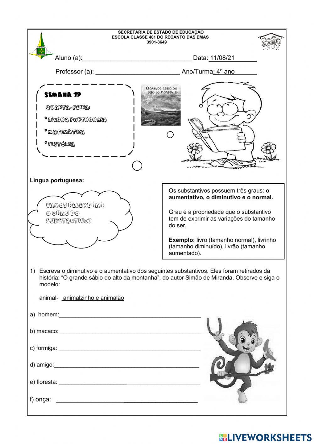 Adição e subtração