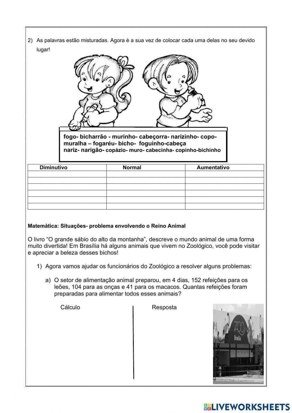 Adição e subtração