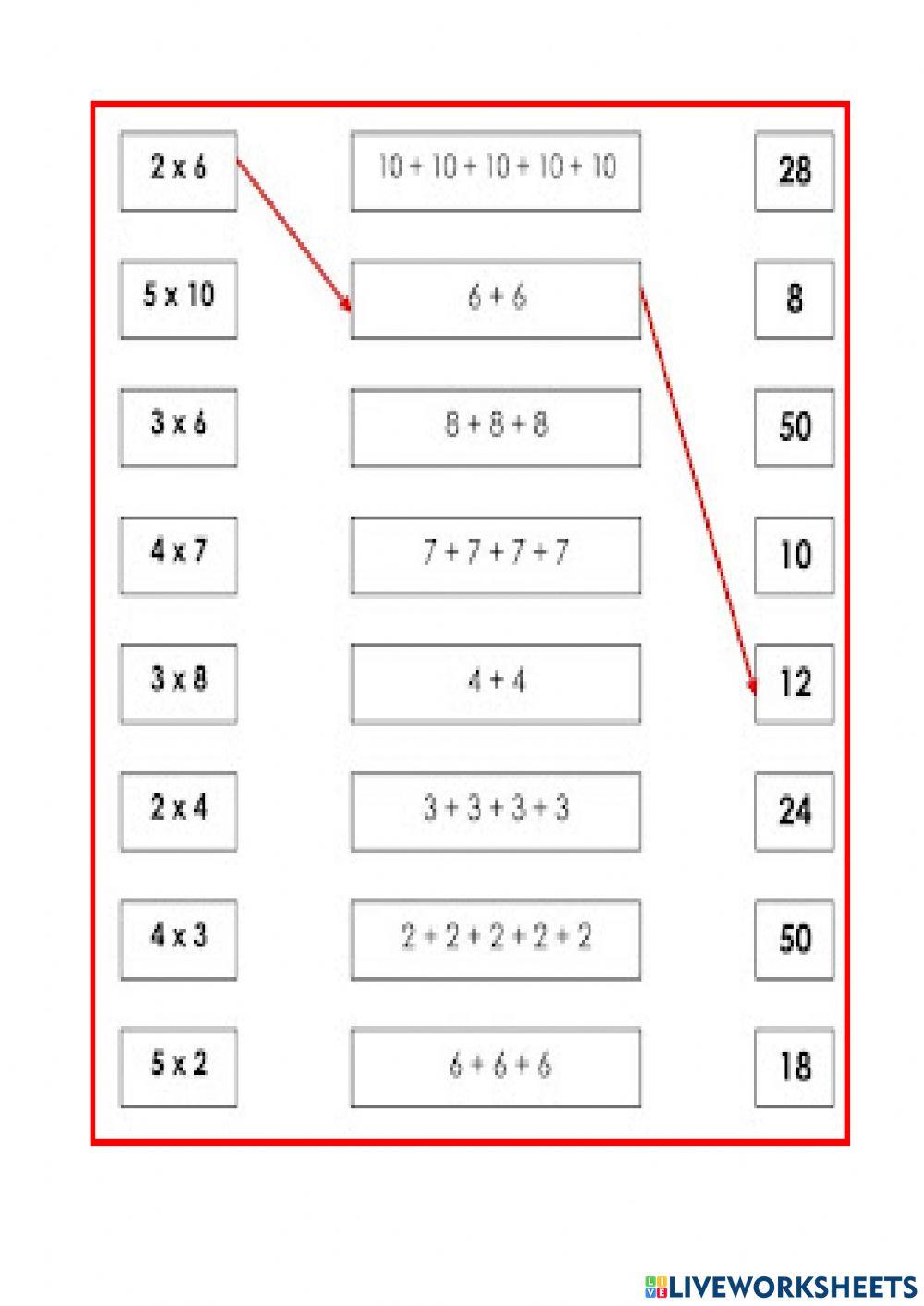 Adição e multiplicação