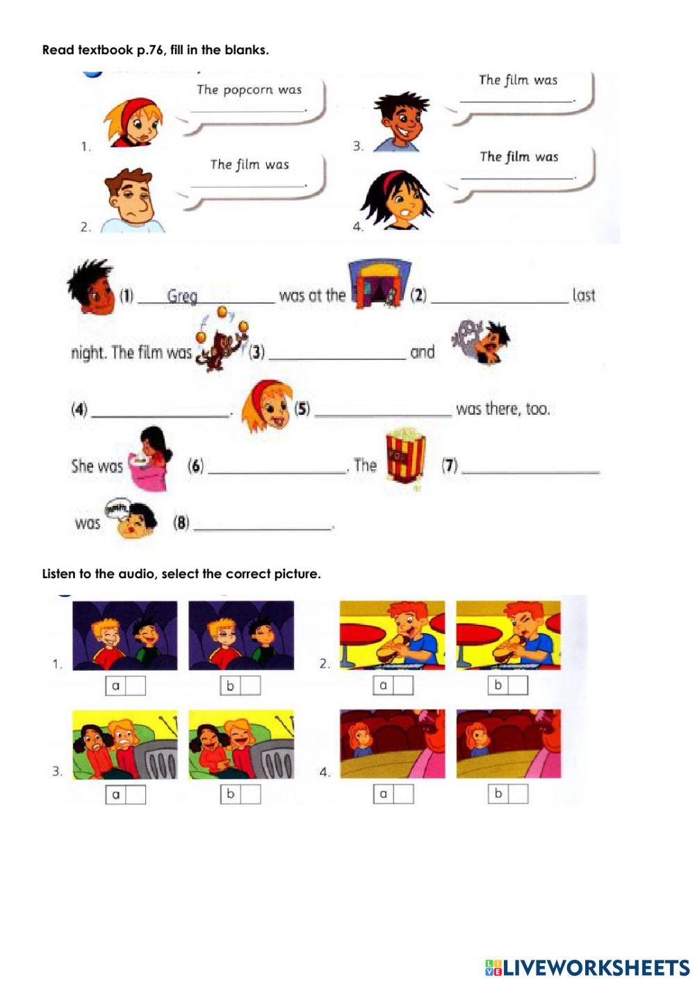 Get Smart Plus 3 Where Were You Yesterday Reading and listeningtask