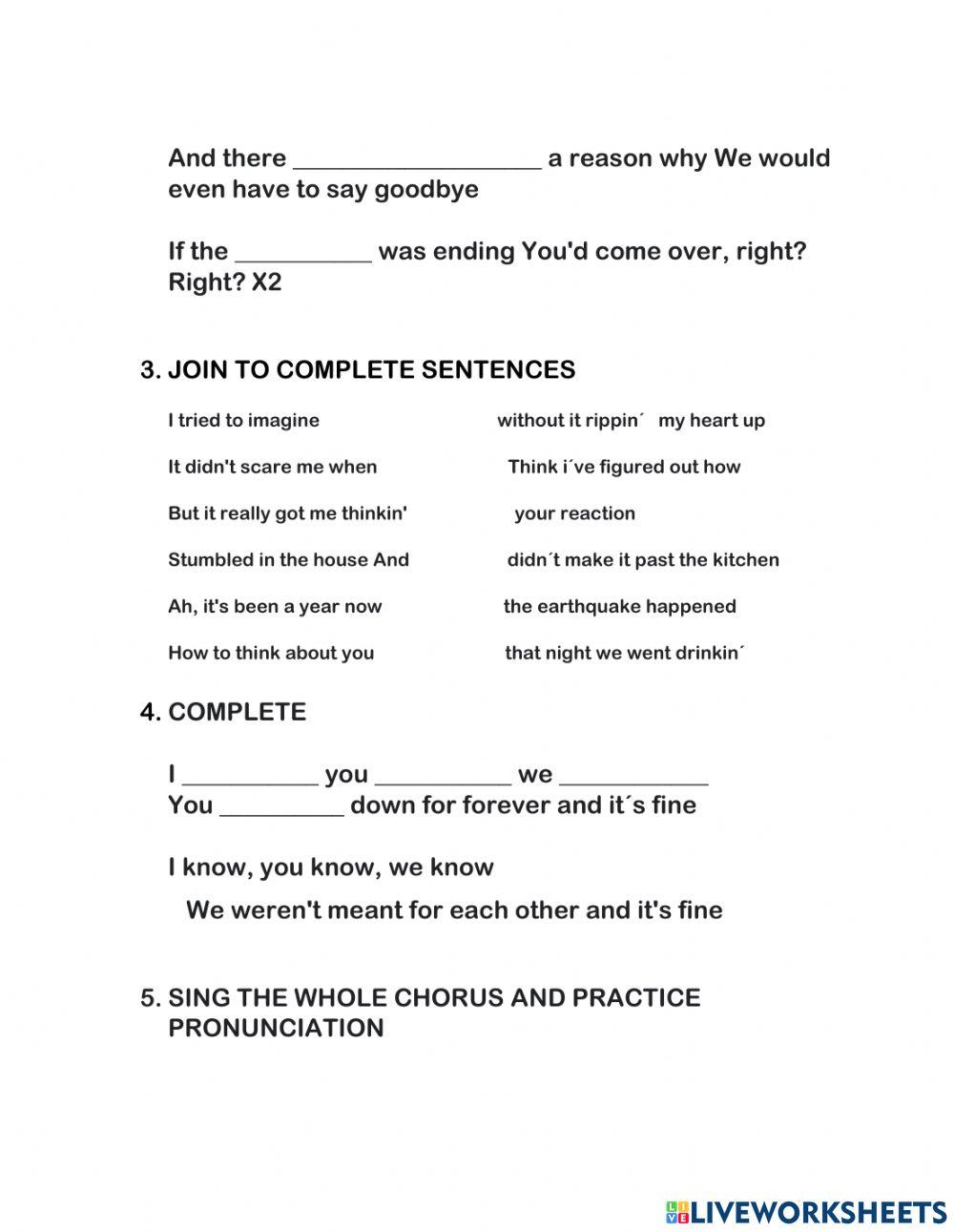 If the world was ending