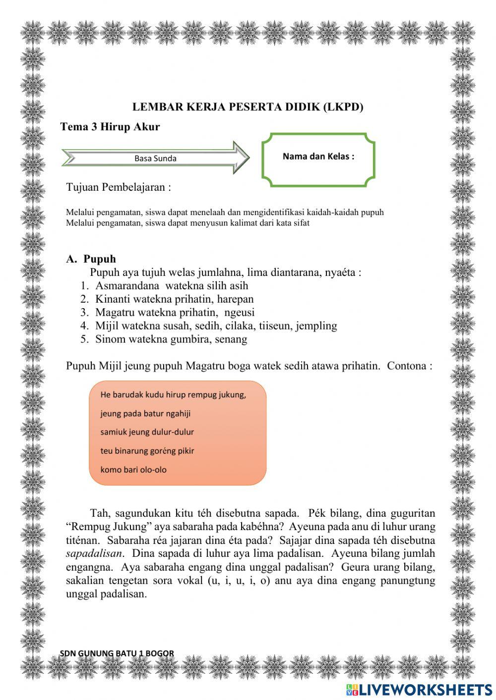 LKPD Basa Sunda Pupuh