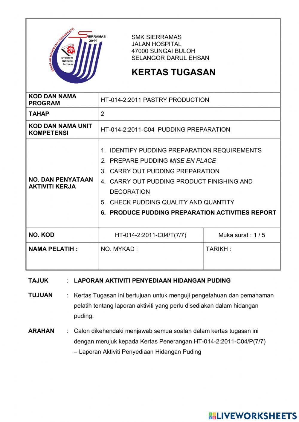Latihan 1 (KT7) - KVS Pastri - CO4