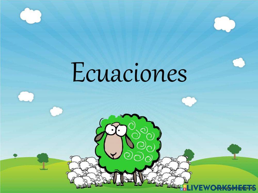 Ecuaciones