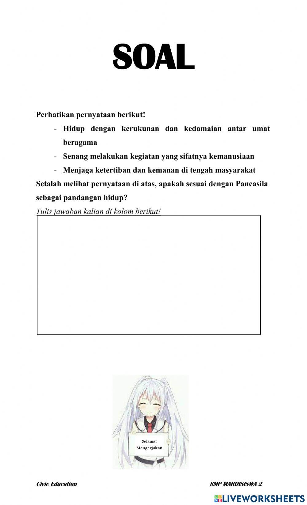 Tugas kelas 8 pertemuan 4