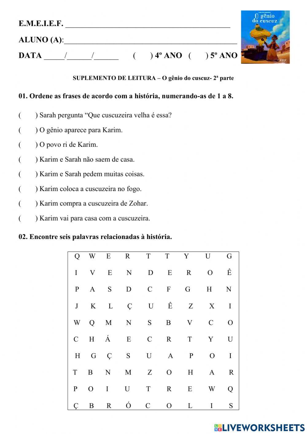 O Gênio do cuscuz parte 2