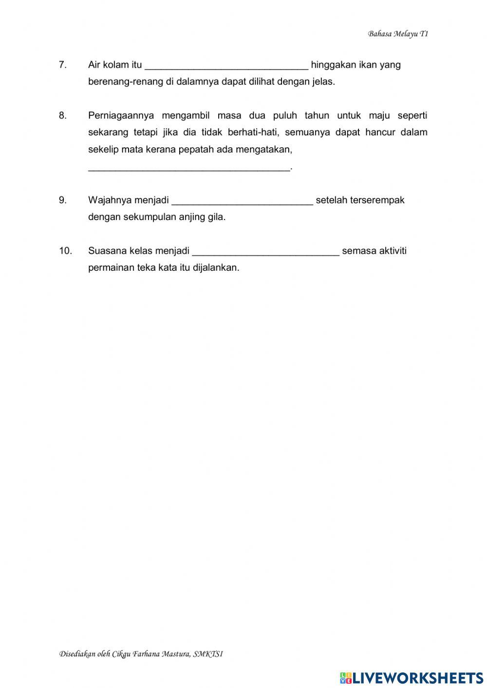 Perbandingan Semacam T1