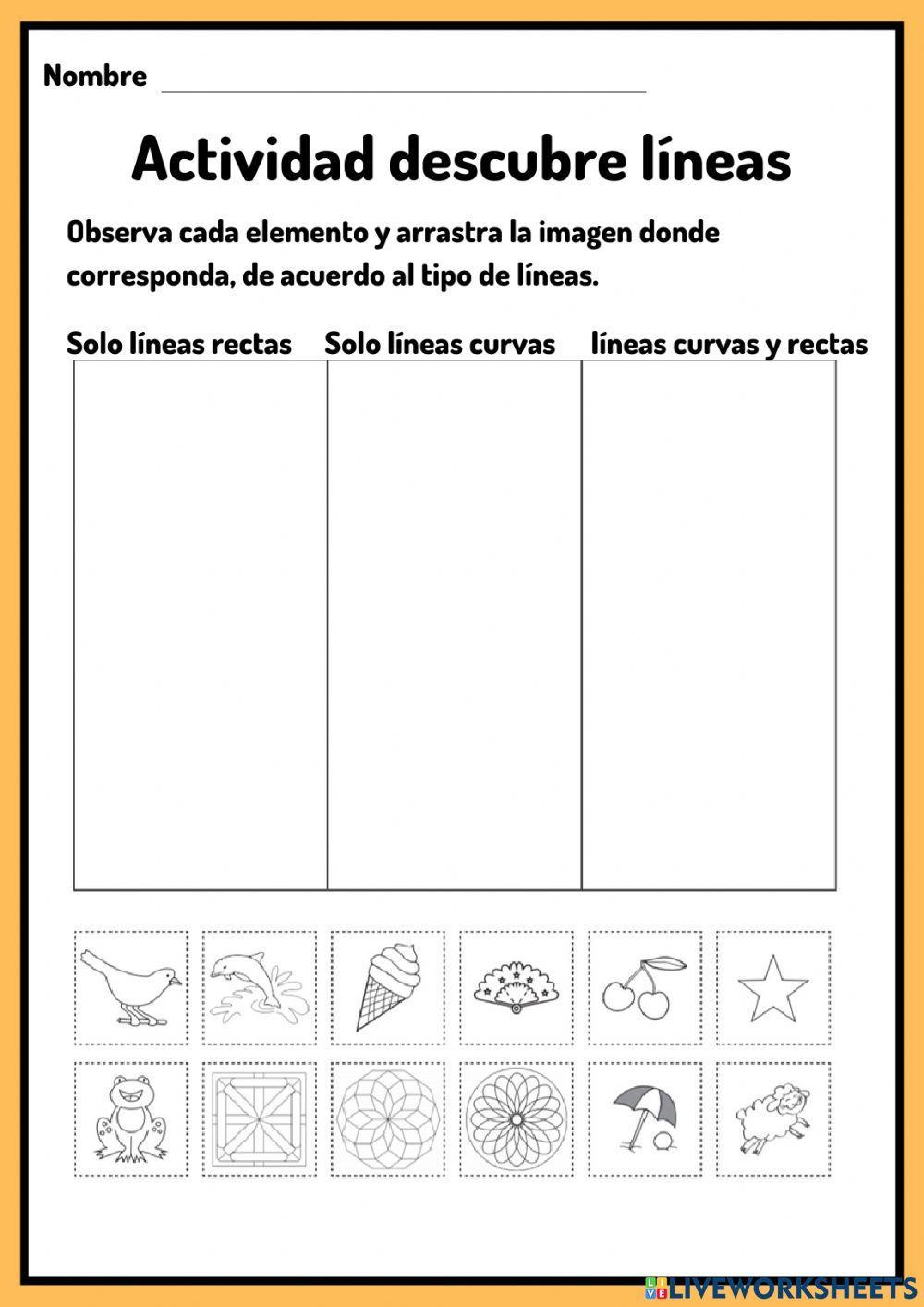 Lineas rectas y curvas