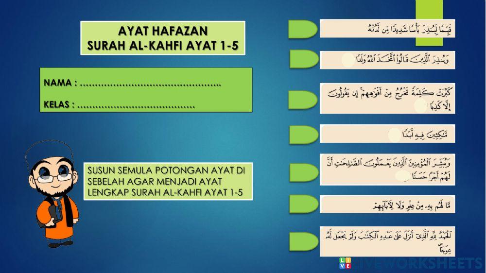 Al kahfi ayat 1-5