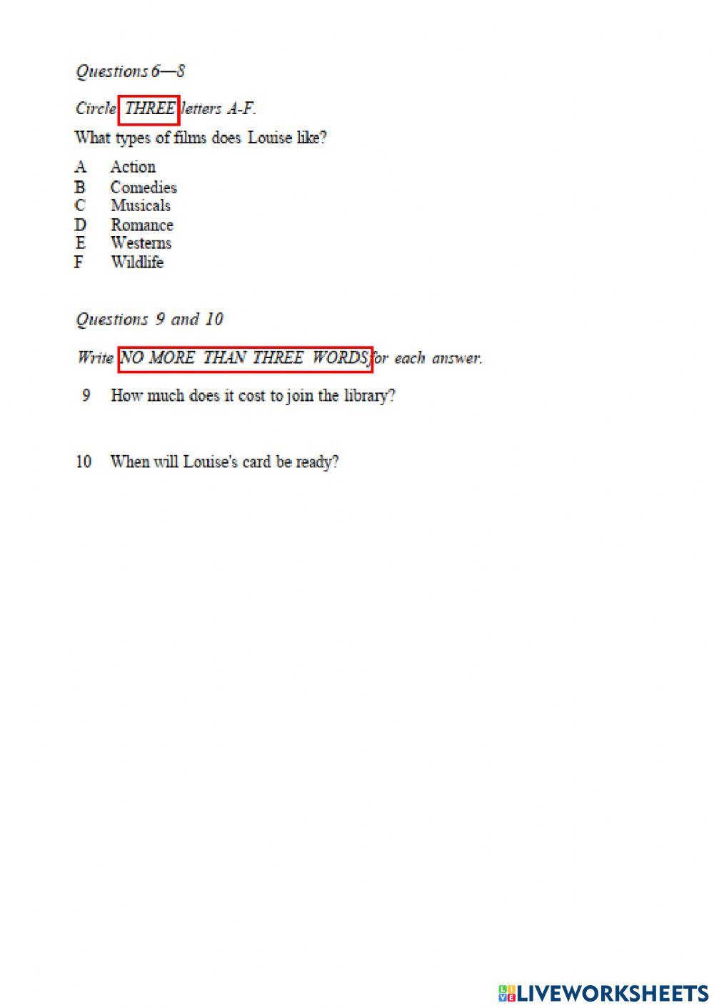 Cambridge Ielts 2- Test 1-Listening 1