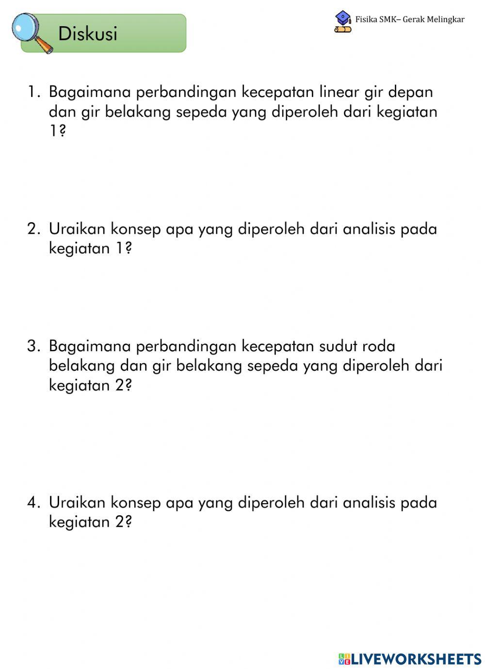 Pengamatan Hubungan Roda-Roda
