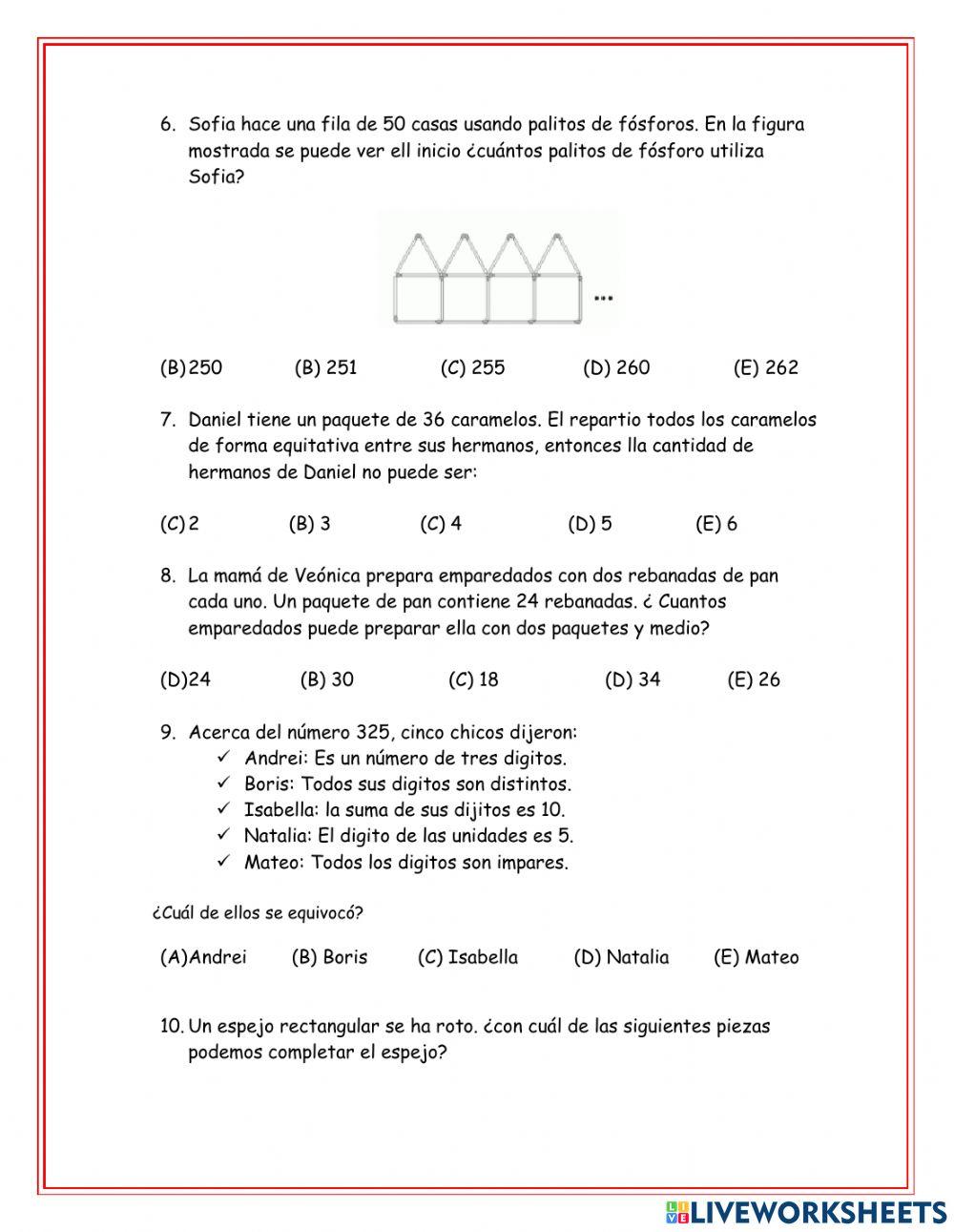 Olimpiadas matemáticas
