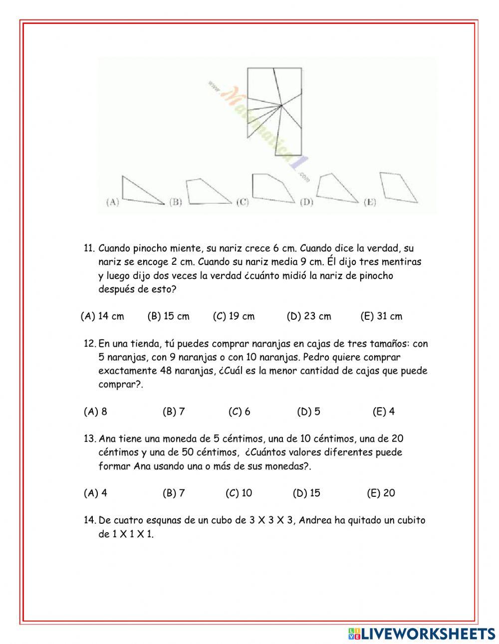 Olimpiadas matemáticas