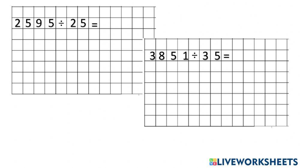 División 2 dígitos