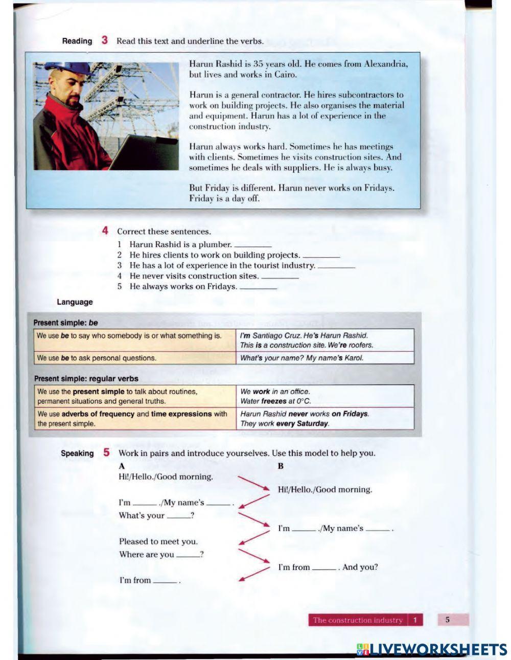 The Construction Industry