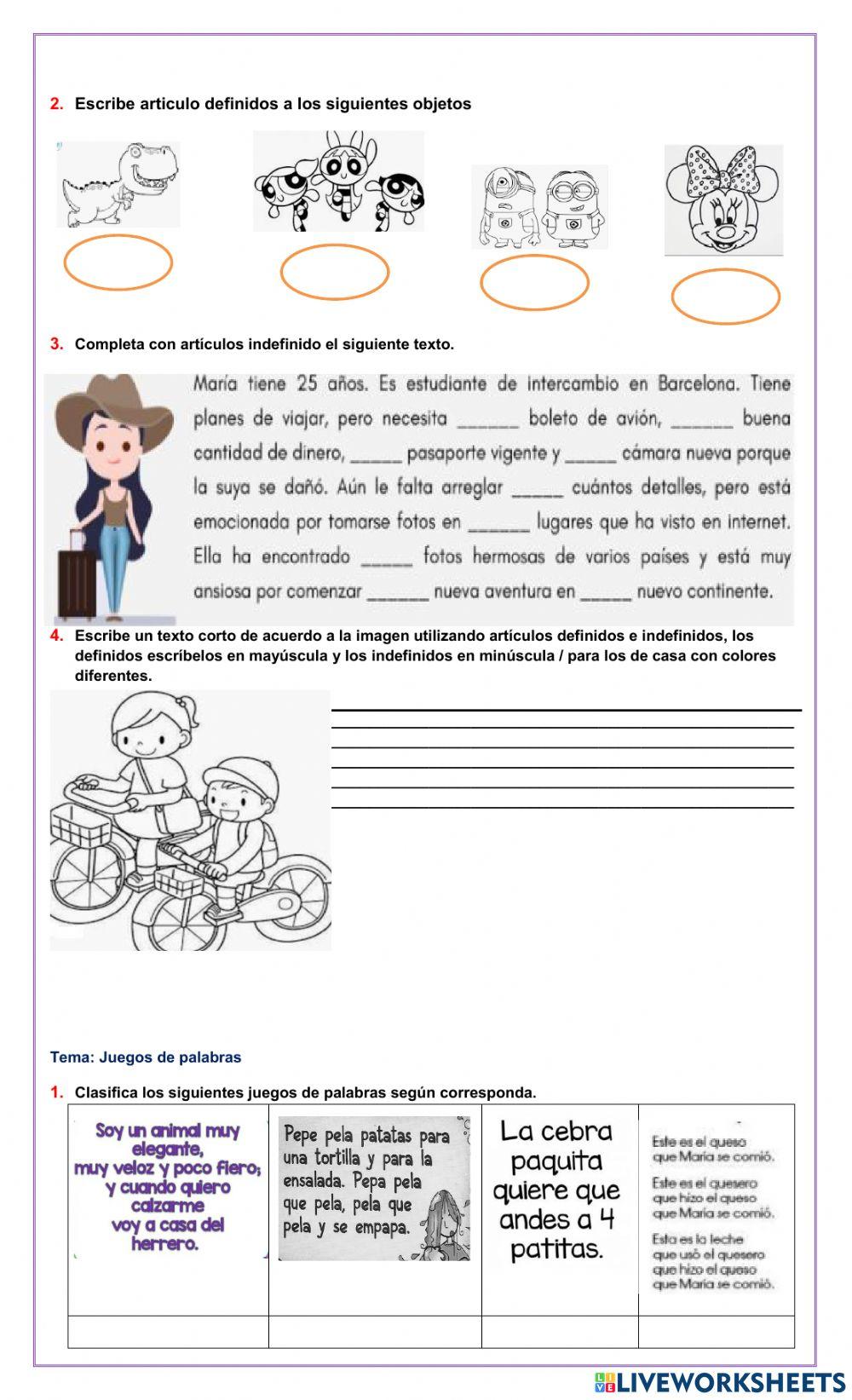 Nivelación grado segundo- Tercer bimestre Nivelación grado segundo- Tercer bimestre