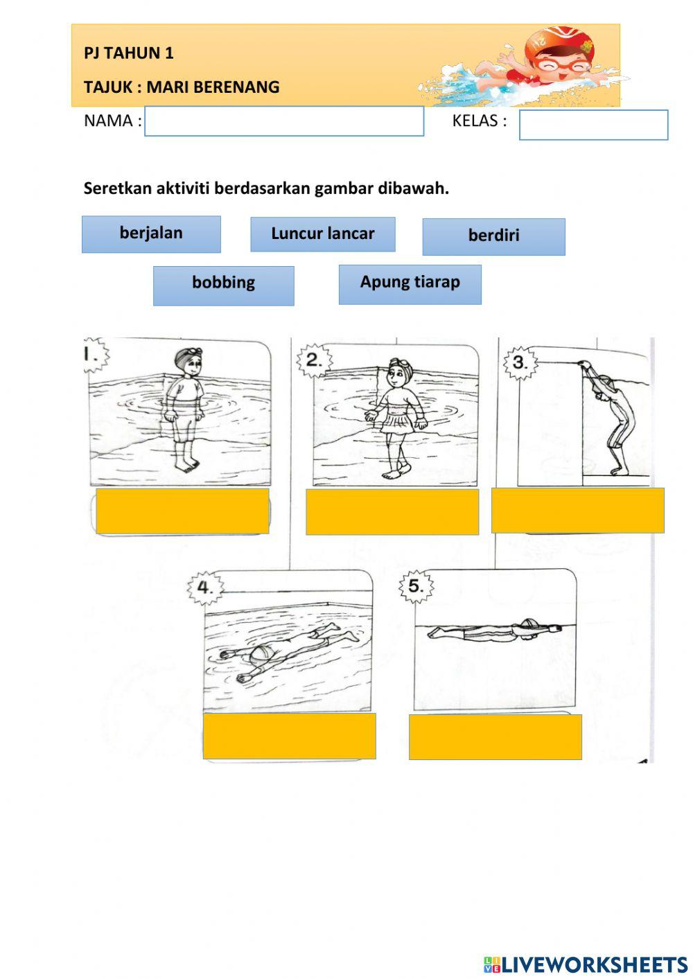 Pj tahun - mari berenang