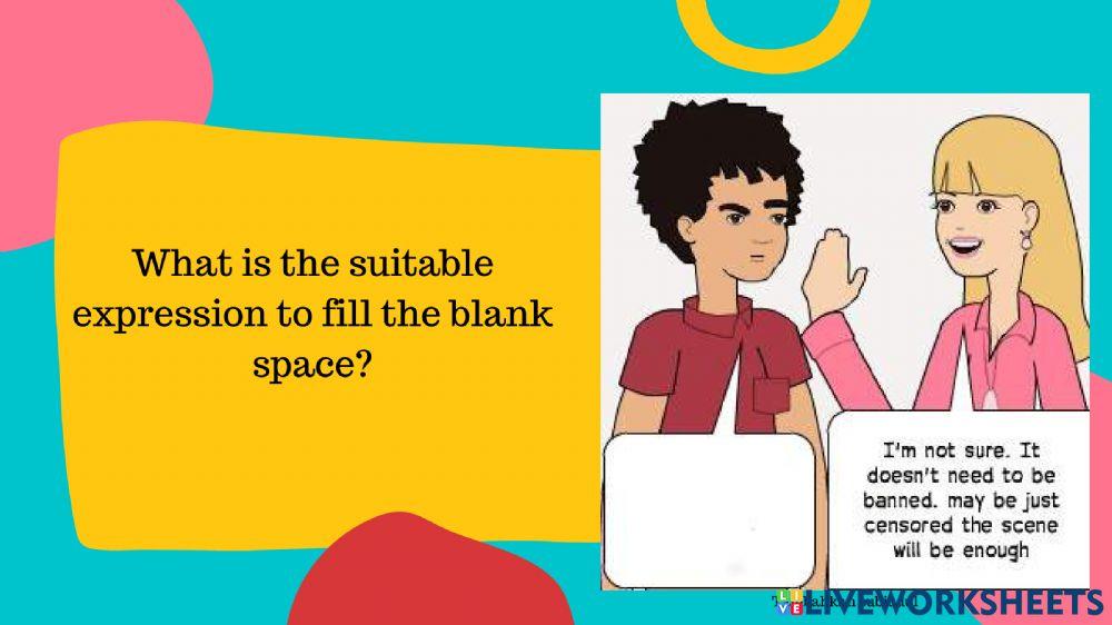 Expression of Opinion