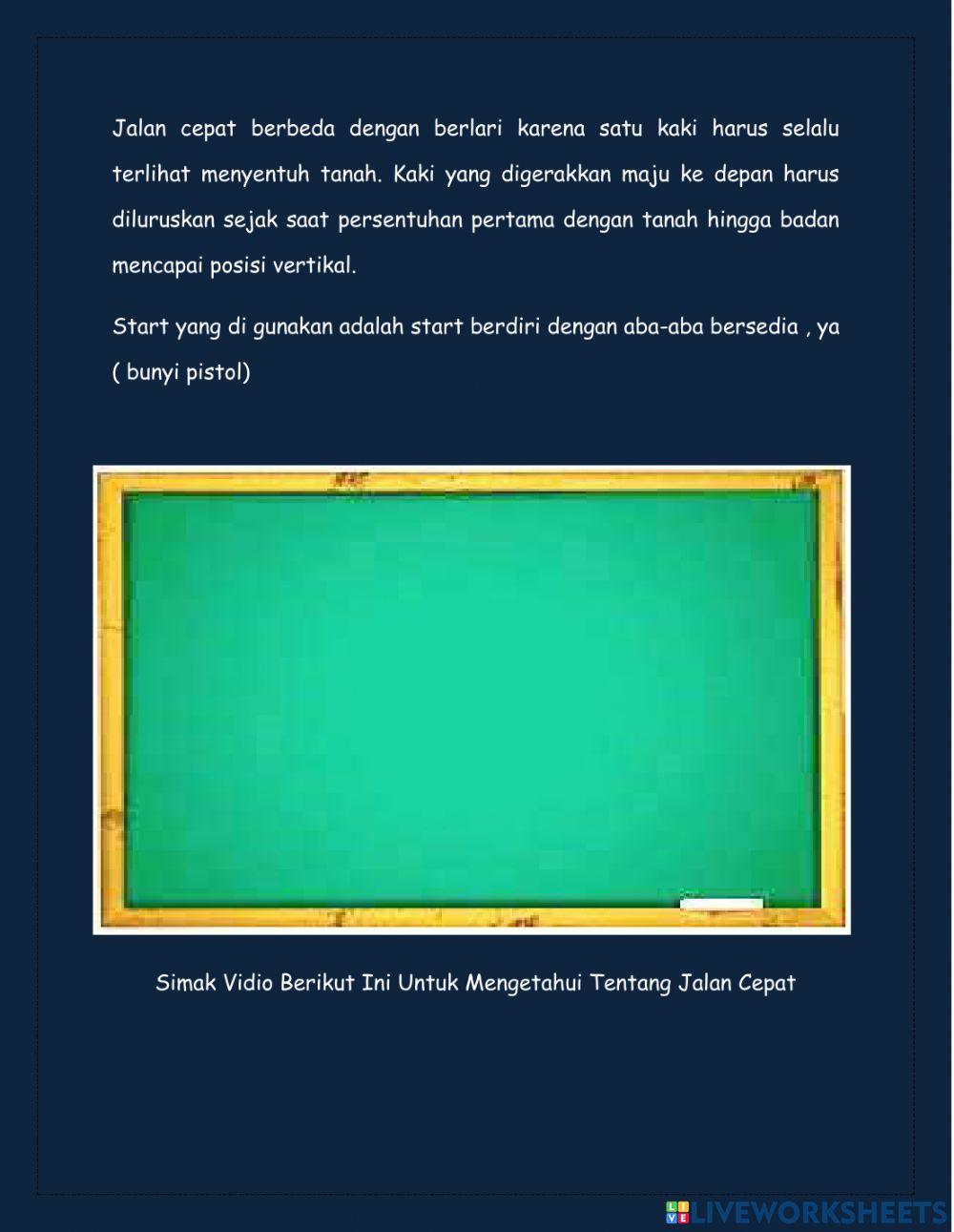 Atletik kelas 7 bagian 1