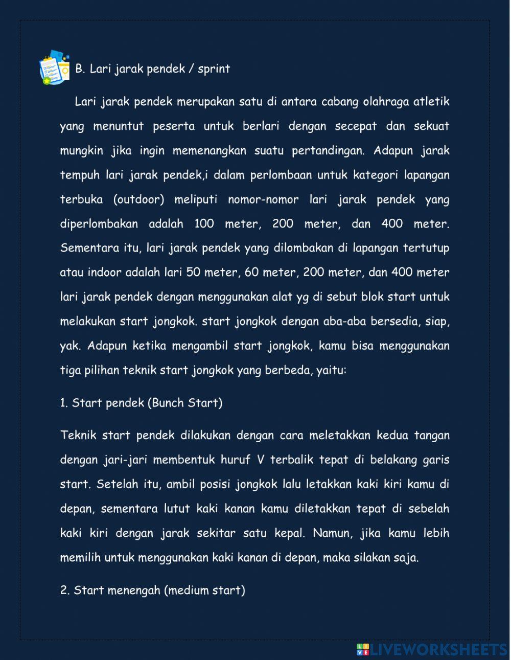 Atletik kelas 7 bagian 1