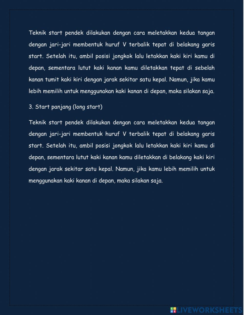 Atletik kelas 7 bagian 1