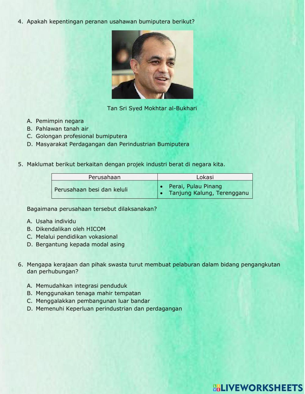 Bab 8 : membina kemakmuran negara