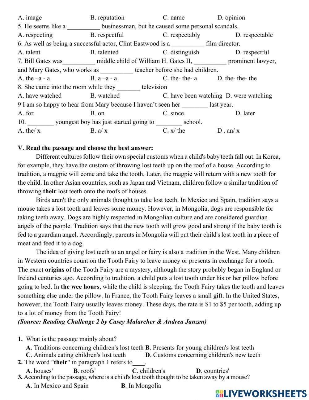 Grade 12 unit 1 life stories-vocabulary