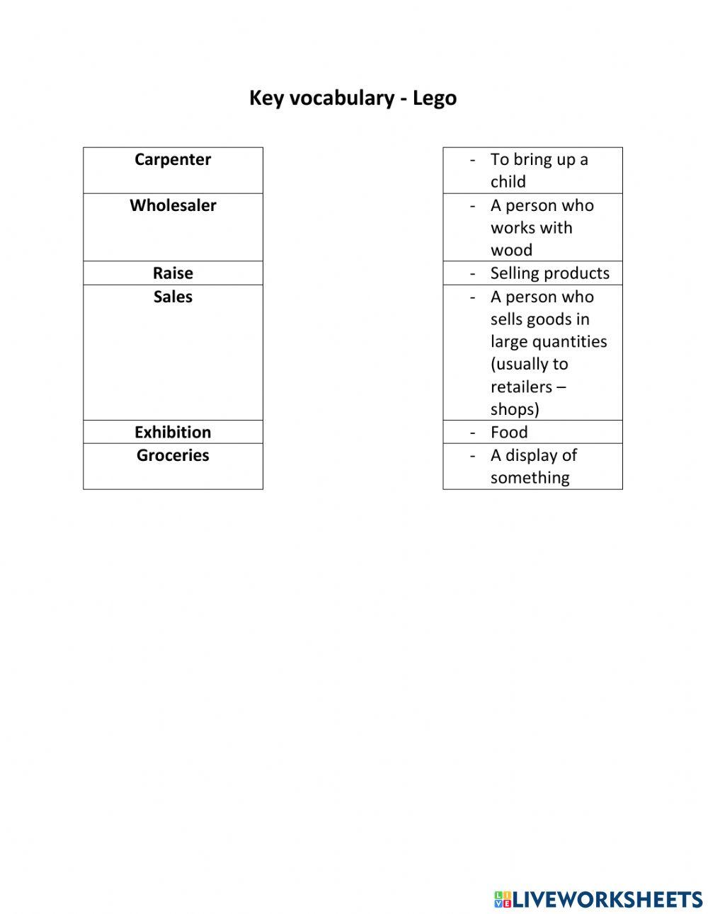 1307388 Matching vocabulary Ekaterina