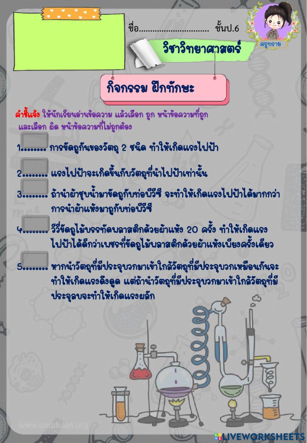 แรงไฟฟ้าน่ารู้ byครูทราย