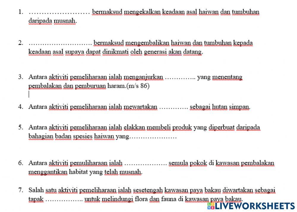 Pemeliharaan dan pemuliharaan