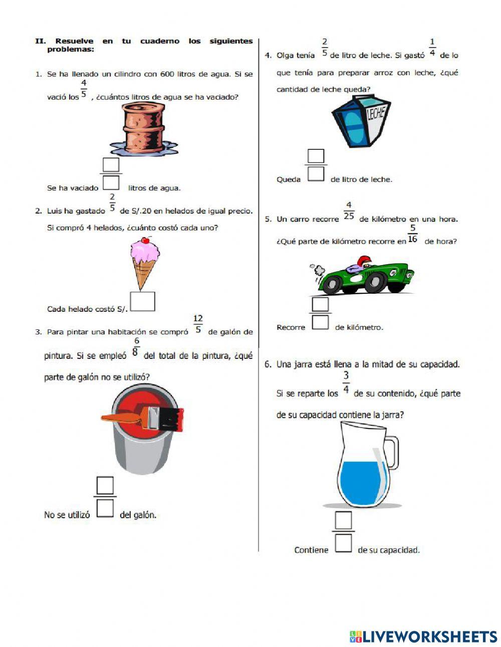 Multiplicar Fracciones