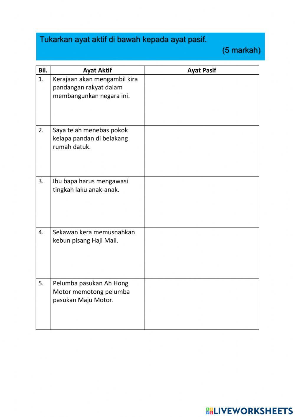 Pentaksiran bahasa melayu tingkatan 4 slot 2