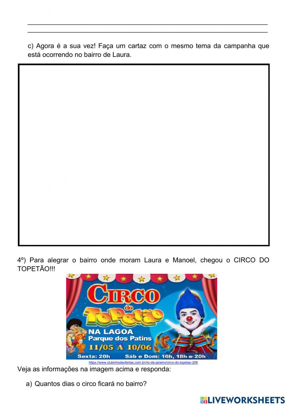 Exercício Interdisciplinar