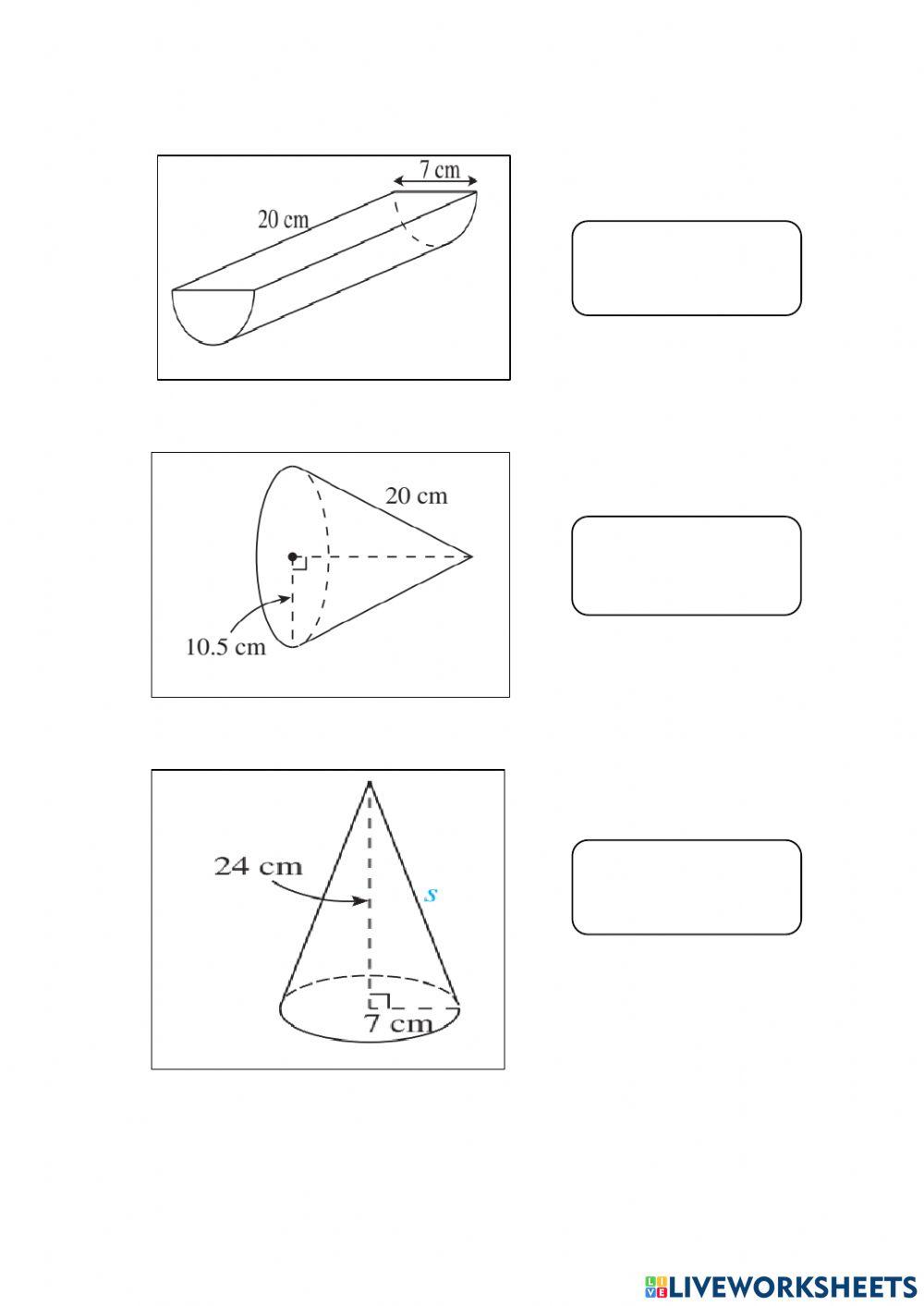 Bentuk geometri tiga dimensi 1.2