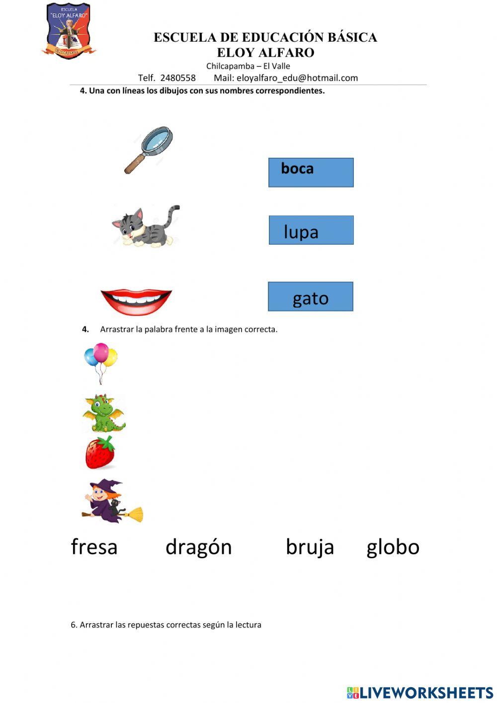 Diagnostico de lengua