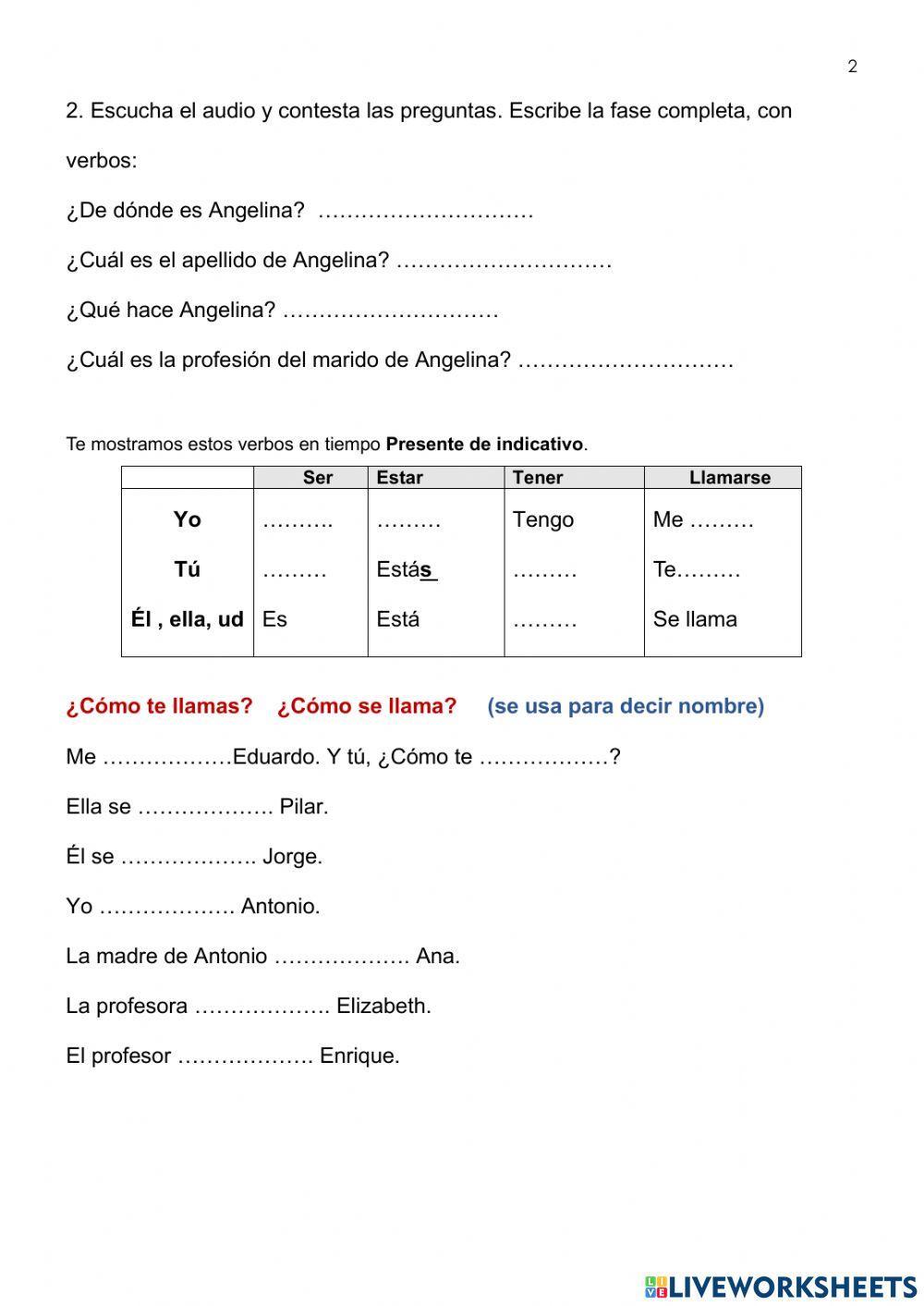 Presentación Personal