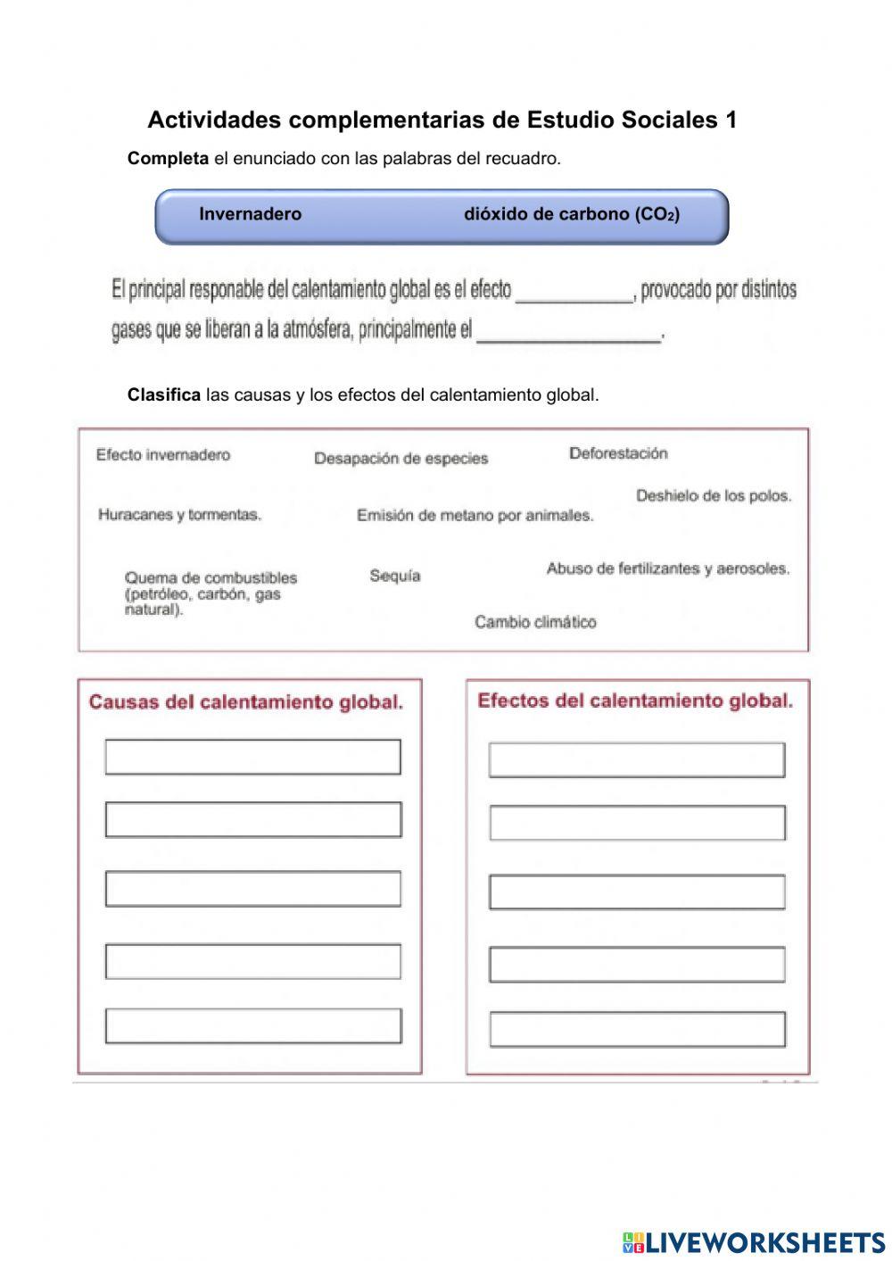 Calentamiento globlal