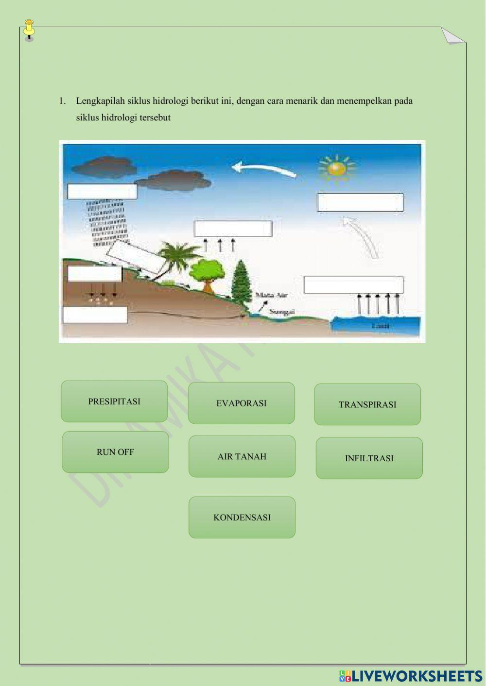 Dinamika hidrosfer dan dampaknya terhadap kehidupan