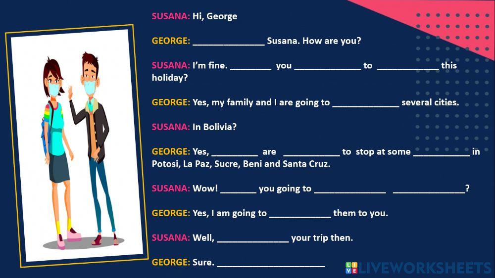 Listening - future going to