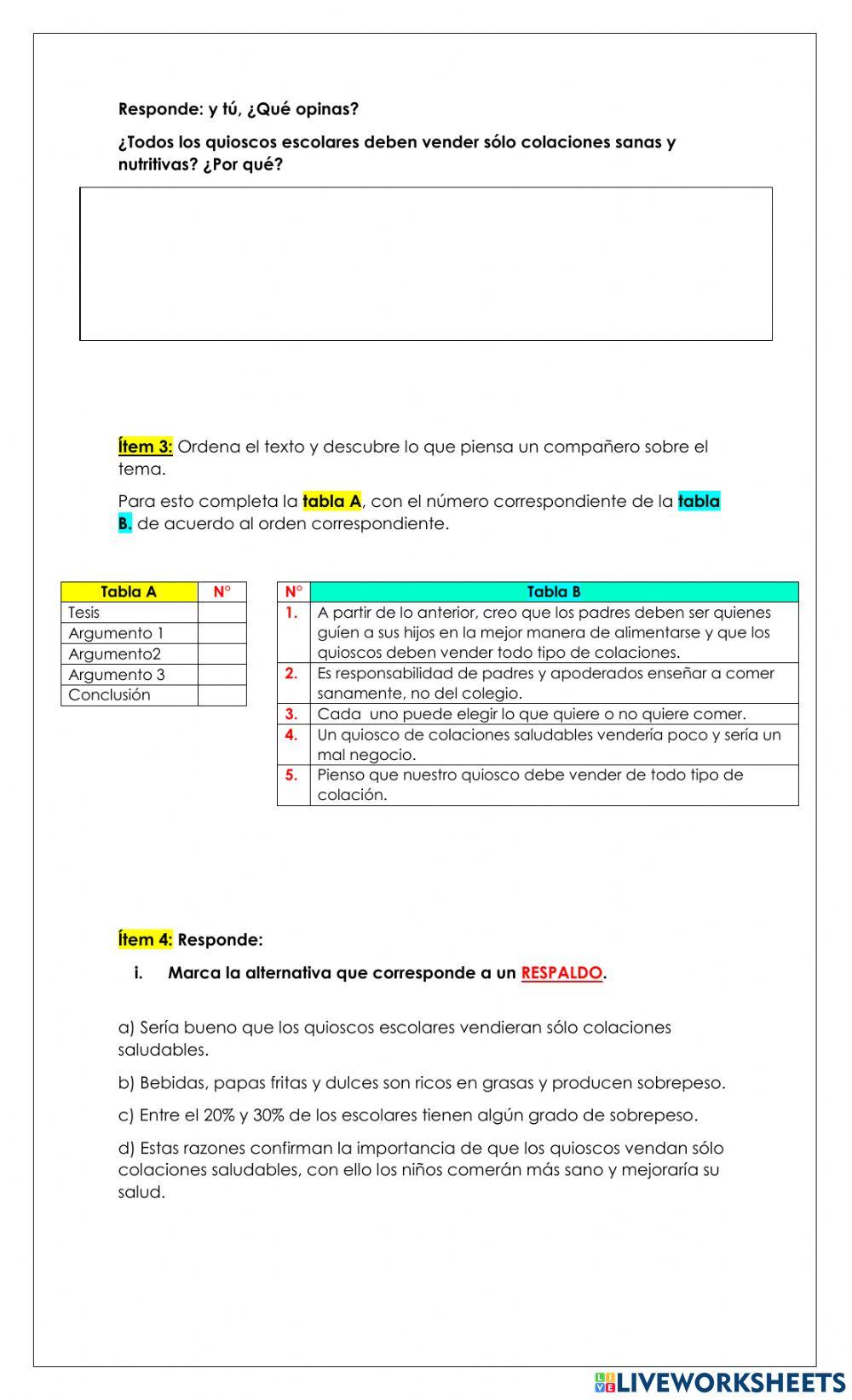 Guía evaluada texto argumentativo