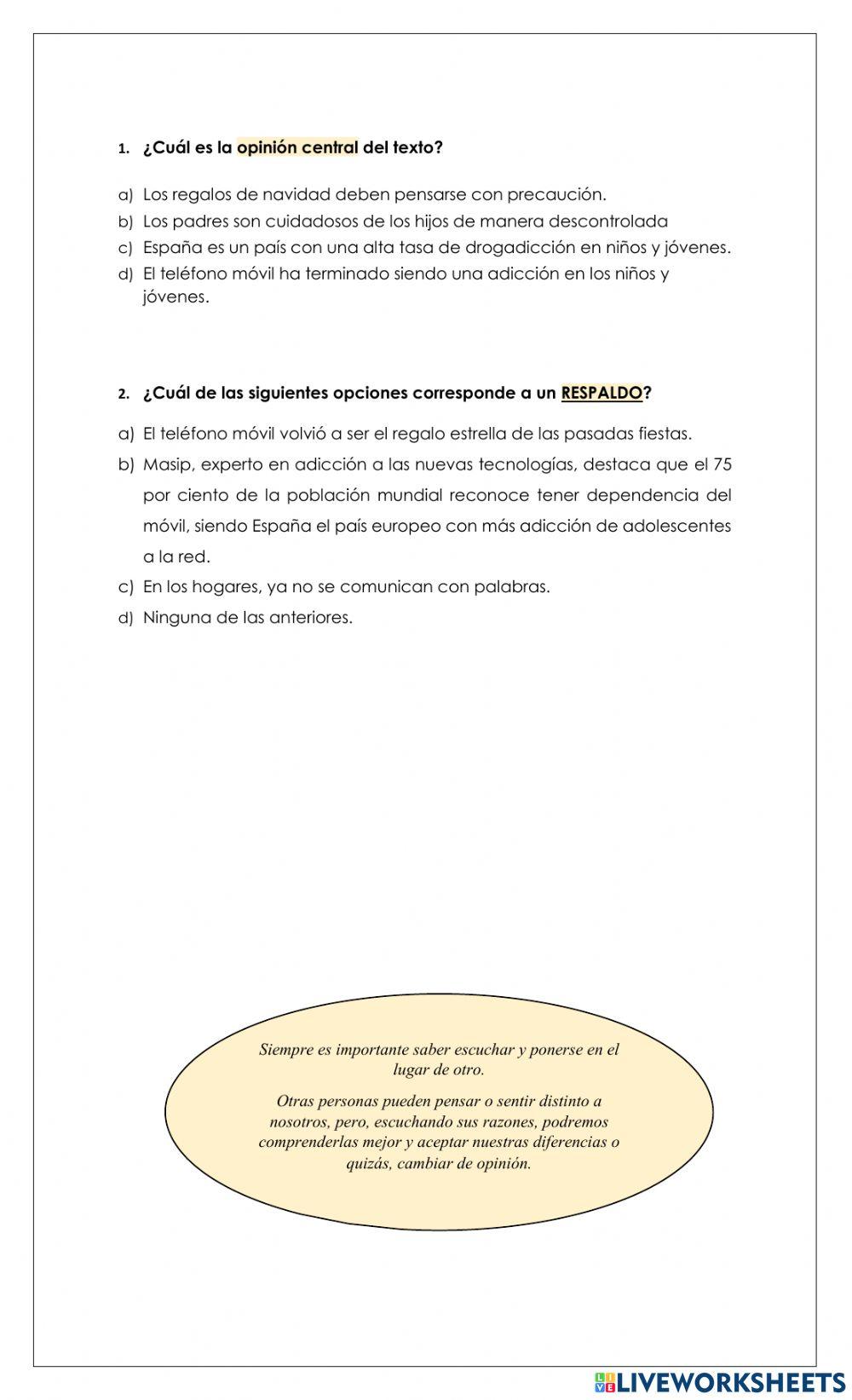 Guía evaluada texto argumentativo