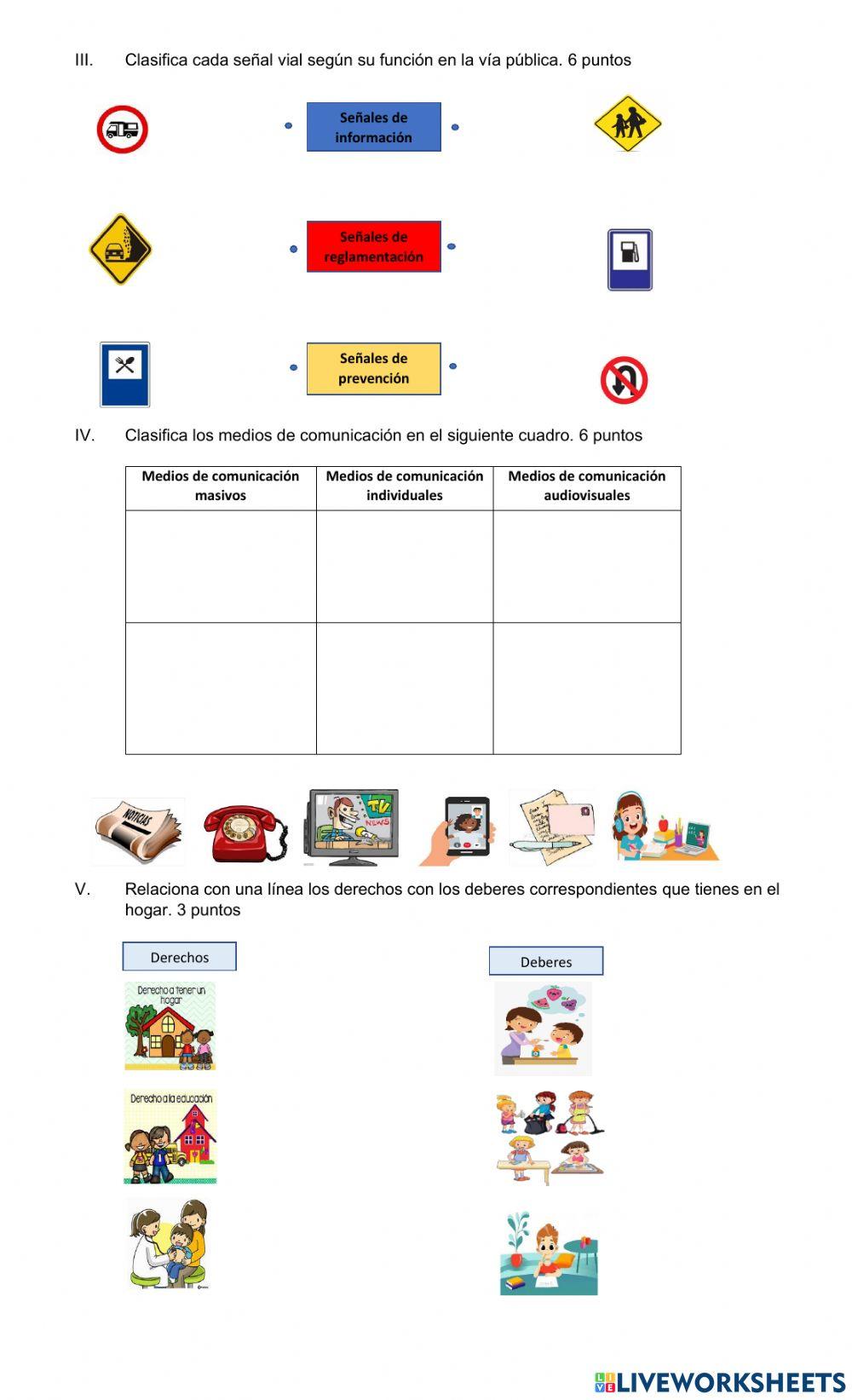 Prueba de conocimientos