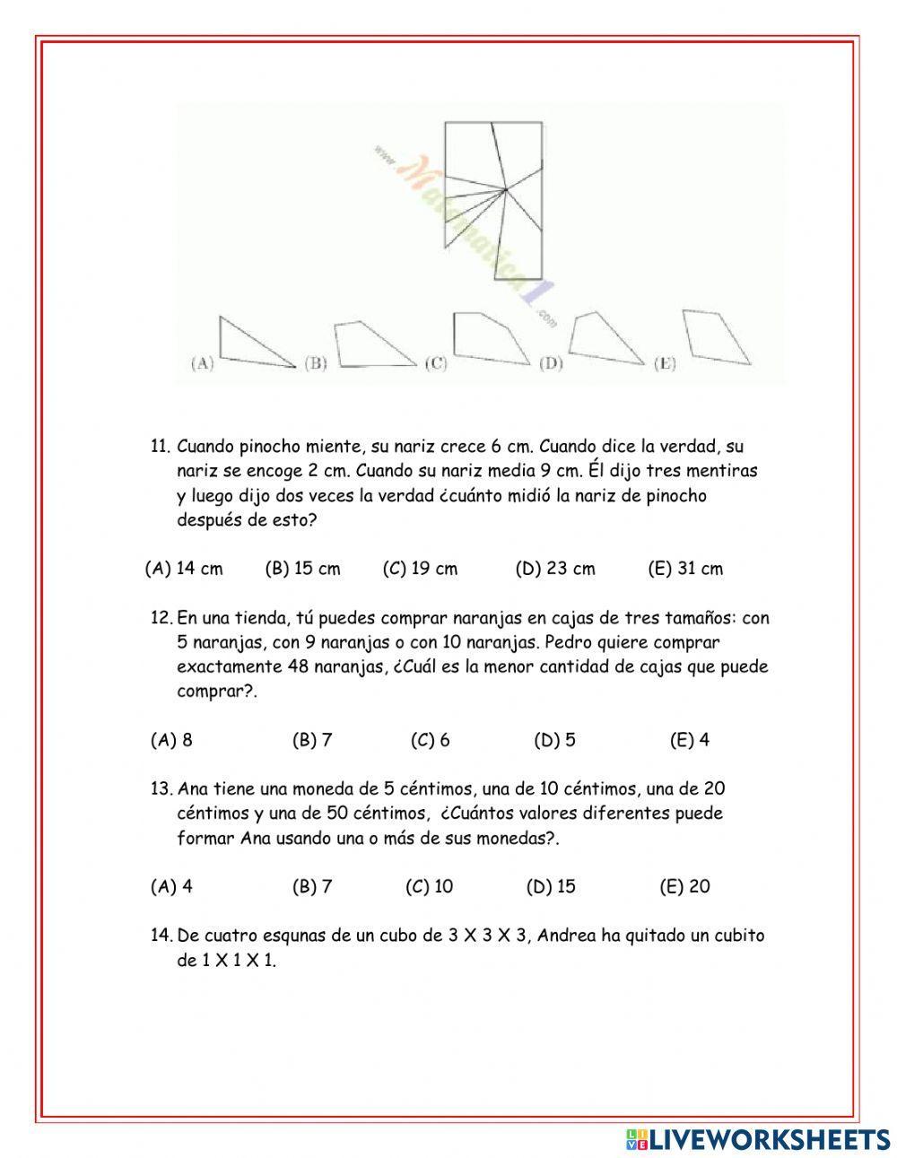Olimpiadas matemáticas
