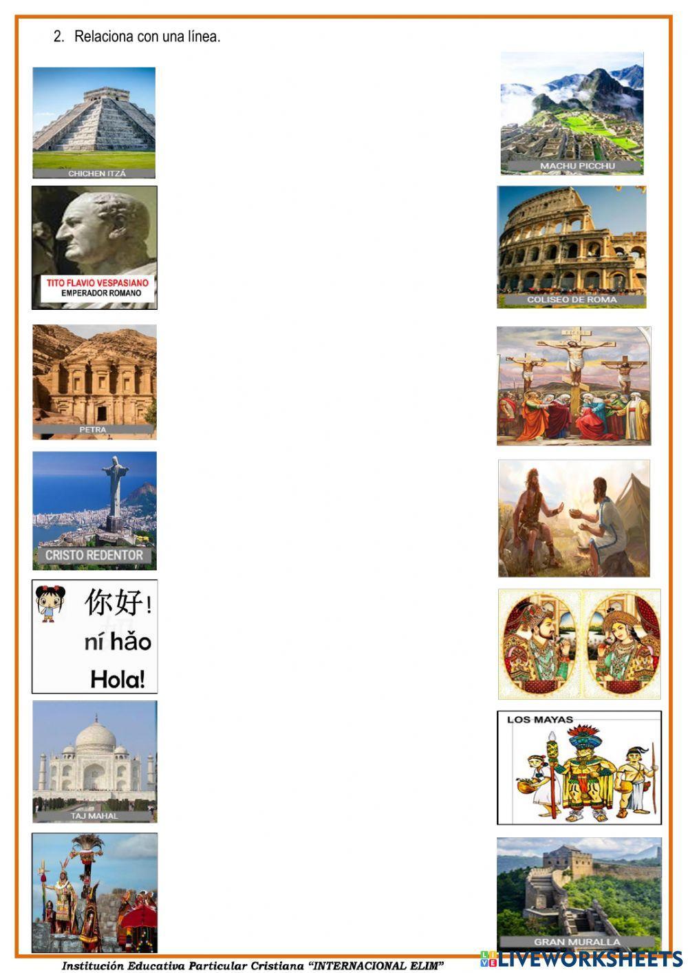 Las 7 maravillas del mundo