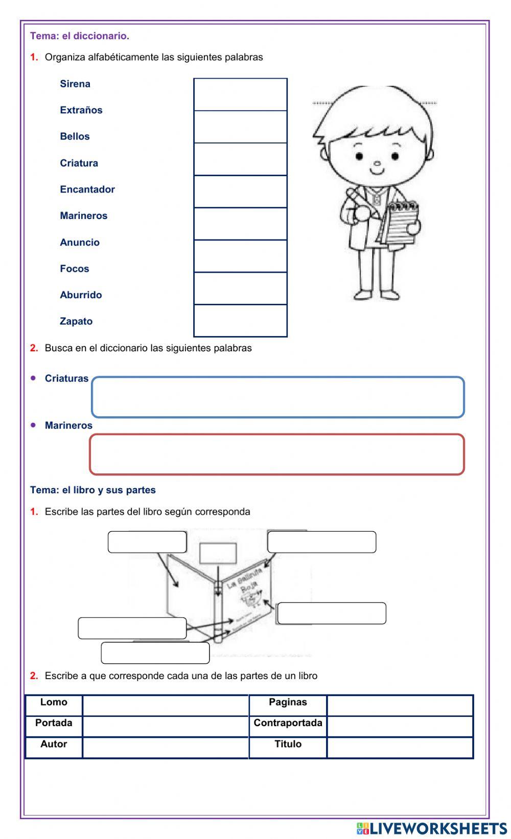 Nivelación grado primero -tercer bimestre